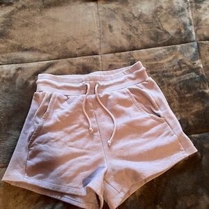 Blue/purple Tillys sweat shorts